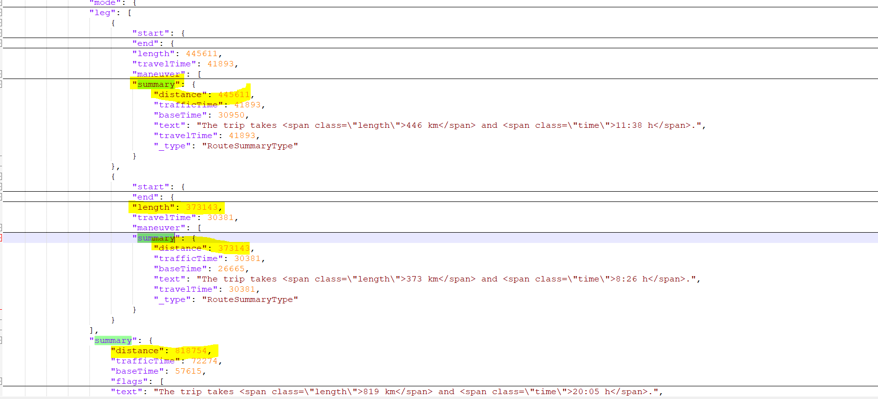 Time Distance Between Two Addresses How To Get The Distance Between Two Waypoints Using Here Maps Routing Api?  - Public Kb